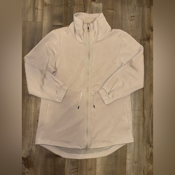 Yogalicious Scuba Modal Alma Jacket Size XS in Cream - Picture 2 of 7